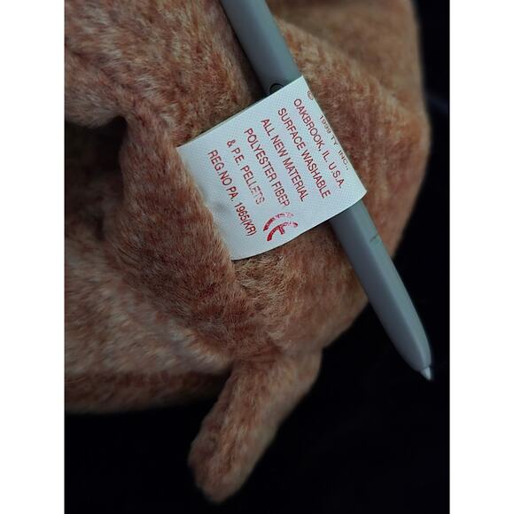 Ty Beanie Baby Set of 4 Freckles, Roary, Peacan, and Spike EUC - Picture 9 of 13